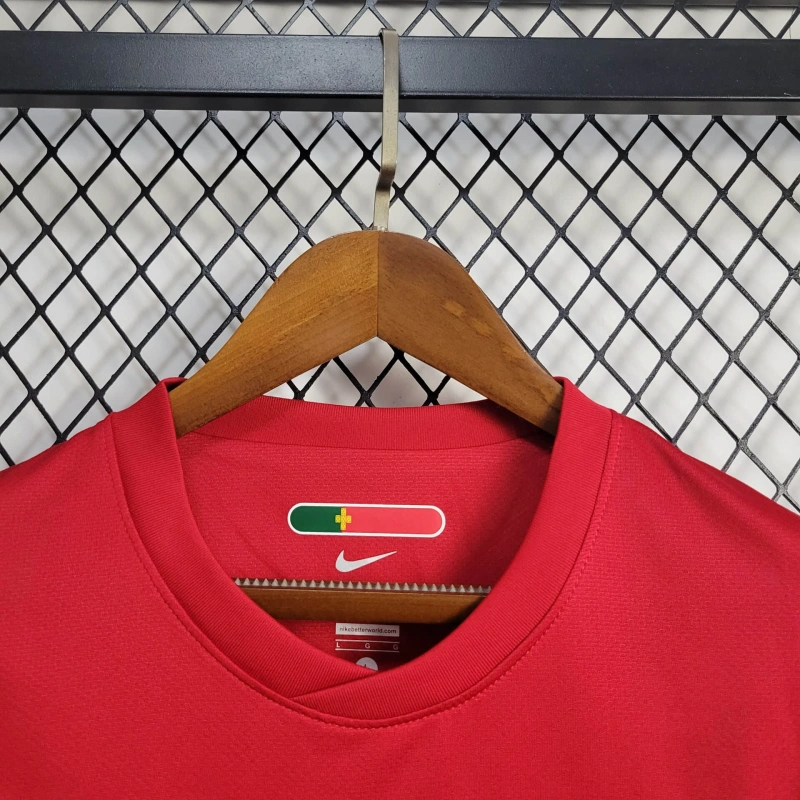 2010 Retro Portugal Home Football Shirt