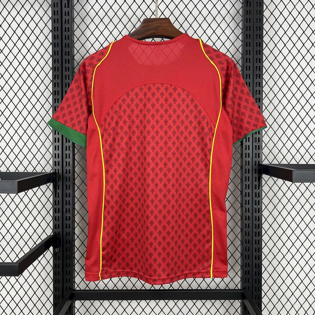 2004 Retro Portugal Home Football Shirt