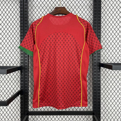 2004 Retro Portugal Home Football Shirt