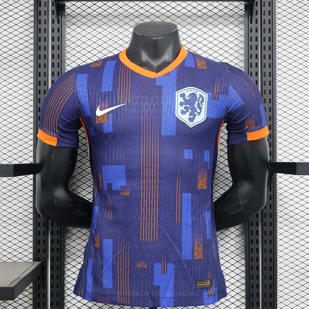 2024 Netherlands National Team Away Football Shirt Player Version