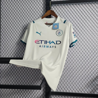 Manchester City Football Shirt 2021/2022 Retro Away