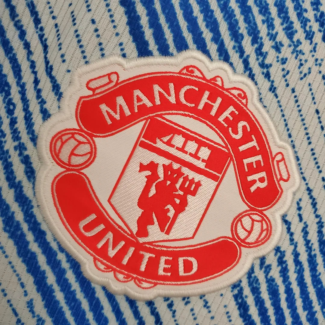 Manchester United Football Shirt Away 2021/2022 Retro
