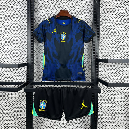 2026 Brazil Away World Cup Football Shirt Kids Size