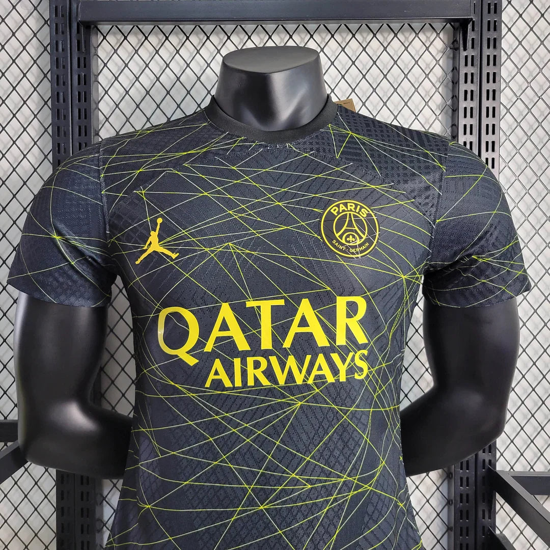 2022/2023 Psg Paris Saint-Germain Fourth Away Football Shirt - Player Version