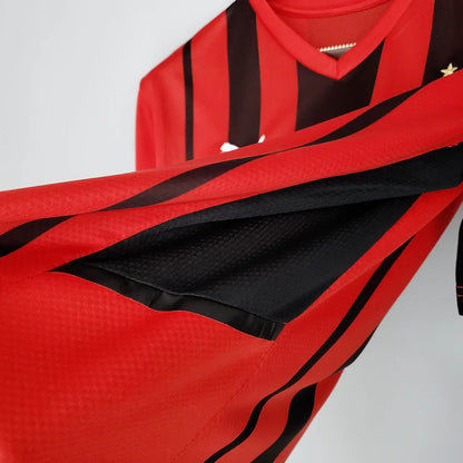AC Milan Soccer Jersey Home 2021/2022 Retro