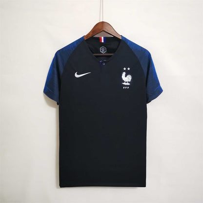 2018 World Cup Winners France Home Football Shirt 2 Stars