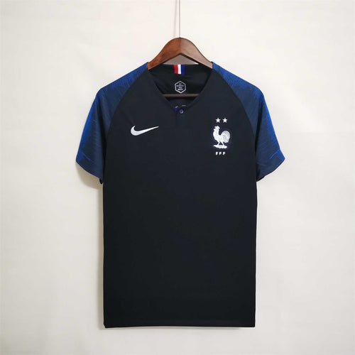 2018 World Cup Winners France Home Football Shirt 2 Stars