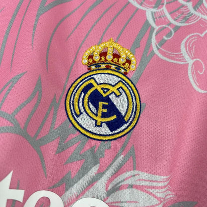 2025/2026 Real Madrid Pink Dragon Special Edition Jersey