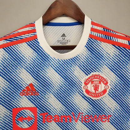 Manchester United Football Shirt Away 2021/2022 Retro