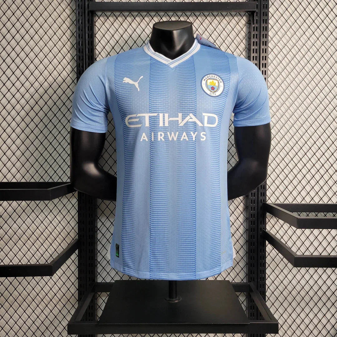 2023/2024 Manchester City Home Football ShirtPlayer Version