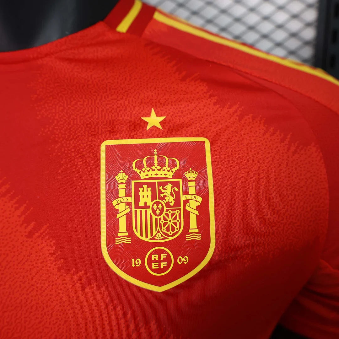 2024 Spain Home Football ShirtPlayer Version