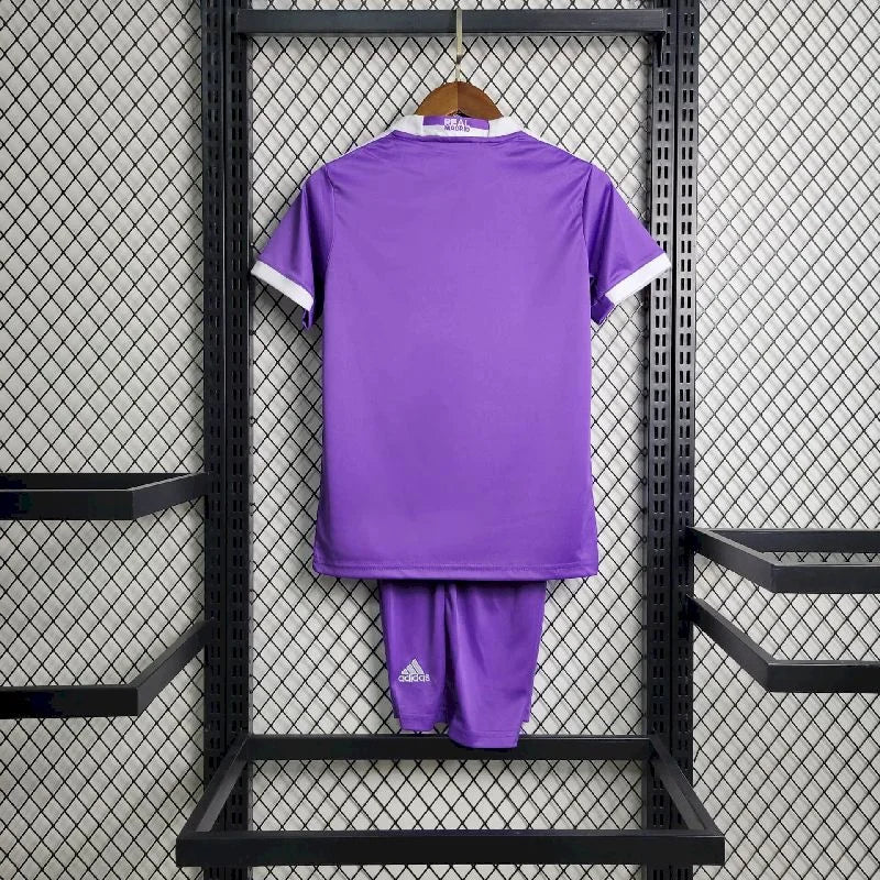 2016/2017 Retro Kids Size Real Madrid Away Football Shirt