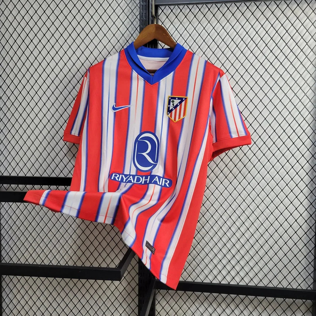 2024/2025 Atletico Madrid Home Soccer Jersey