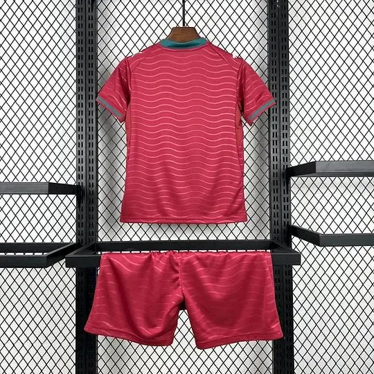 2026 Portugal World Cup Home Football Shirt Kids Size
