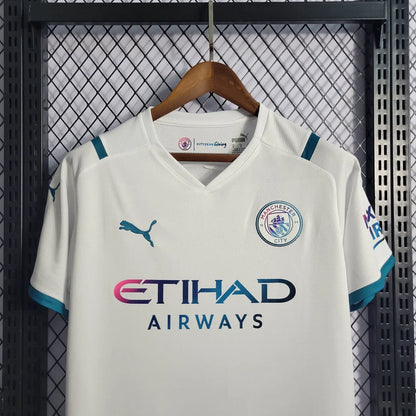 Manchester City Football Shirt 2021/2022 Retro Away