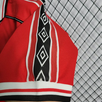 1998/1999 Retro Manchester United Home Football Shirt