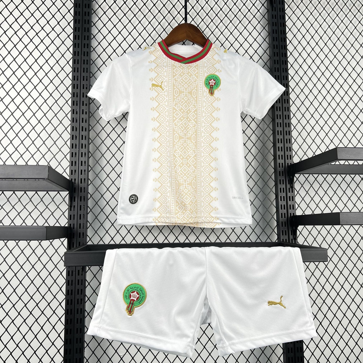 2026 Morocco Away World Cup Football Jersey Kids Size