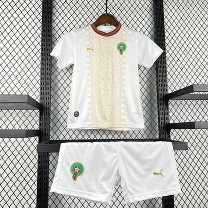2026 Morocco Away World Cup Football Jersey Kids Size