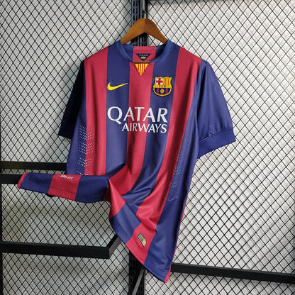 2014/2015 Retro Barcelona Football Shirt Home