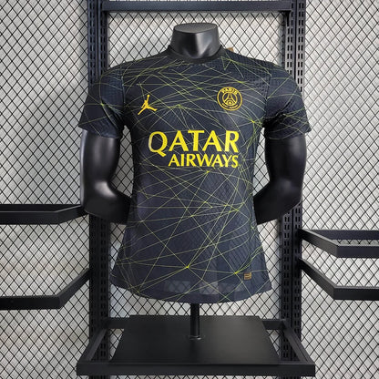 2022/2023 Psg Paris Saint-Germain Fourth Away Football Shirt - Player Version