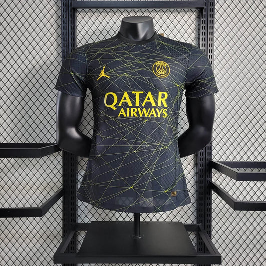 2022/2023 Psg Paris Saint-Germain Fourth Away Football Shirt - Player Version