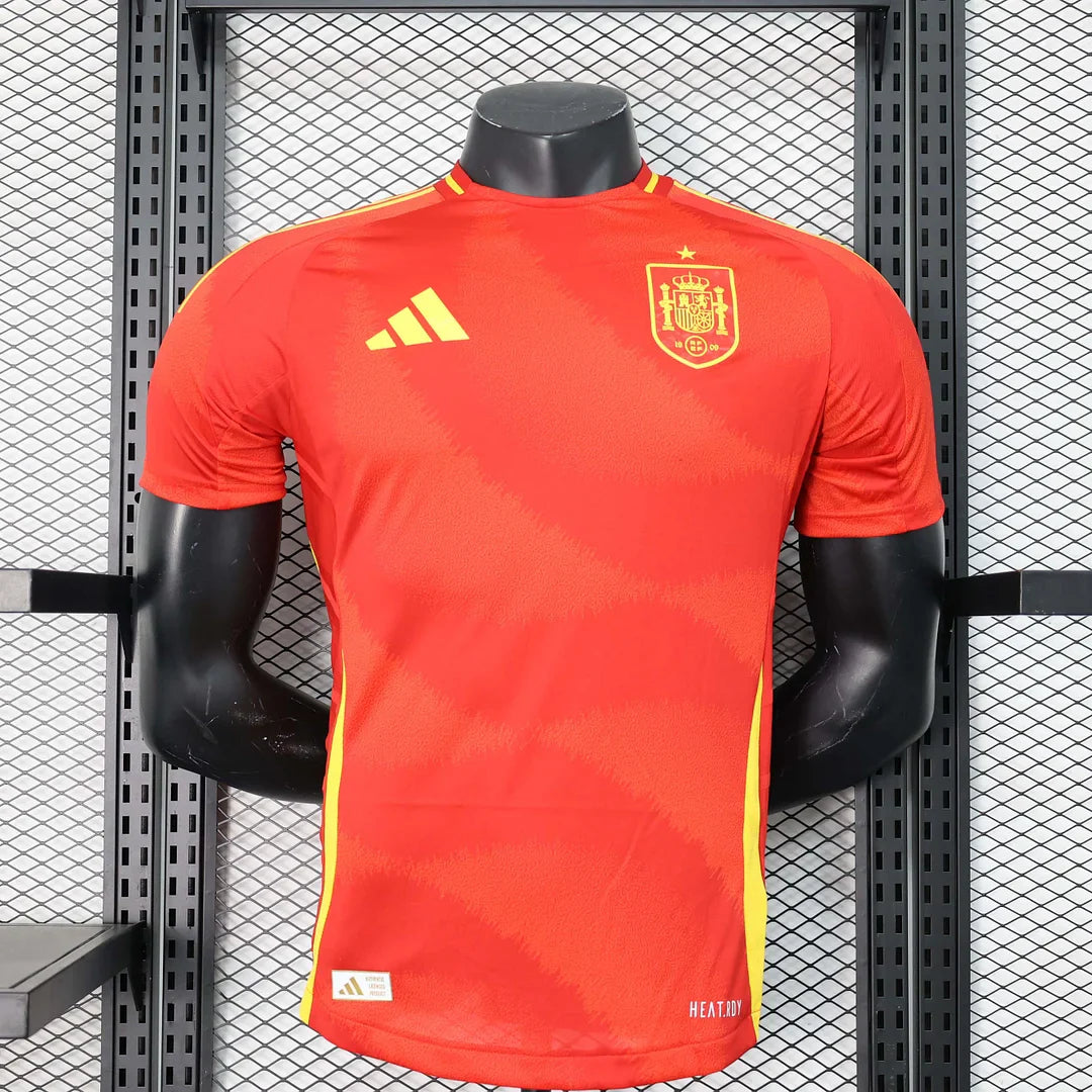 2024 Spain Home Football ShirtPlayer Version