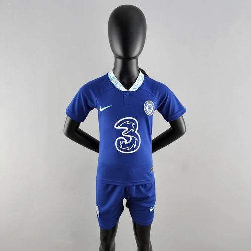 2022/2023 Chelsea Home Football Jersey Kids Size