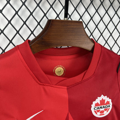 2026 Canada Home World Cup Football Shirt Kids Size
