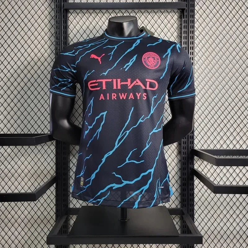 2023/2024 Manchester City Third Away Football ShirtPlayer Version