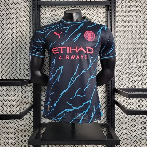 2023/2024 Manchester City Third Away Football ShirtPlayer Version