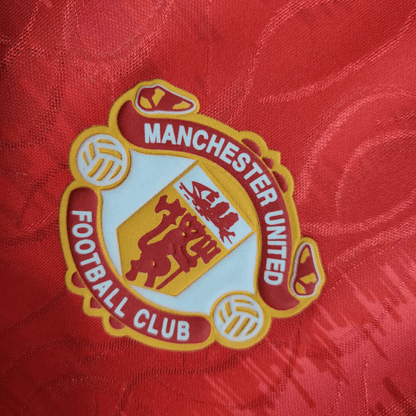 1990/1992 Retro Manchester United Home Football Shirt
