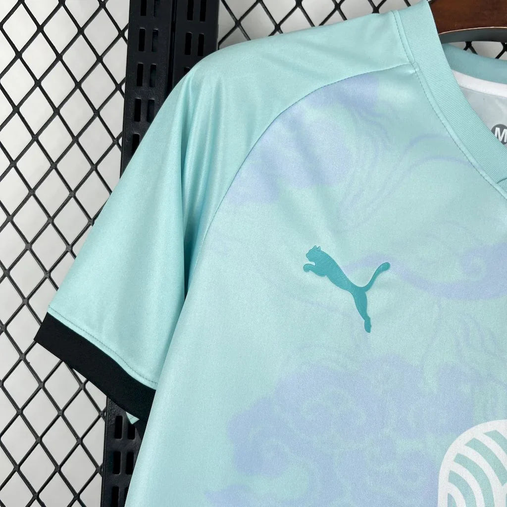 2026 Morocco Special Edition Atlas Blue Football Shirt