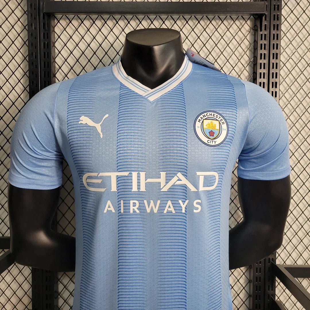 2023/2024 Manchester City Home Football ShirtPlayer Version