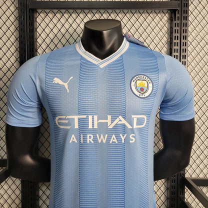 2023/2024 Manchester City Home Football ShirtPlayer Version