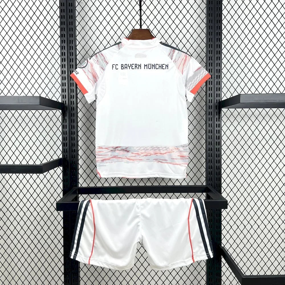2025/2026 Bayern Munchen Away Football Shirt Kids Size