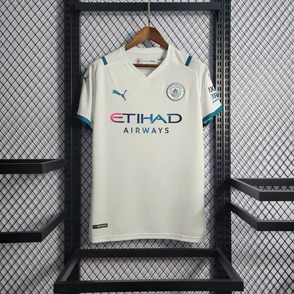 Manchester City Football Shirt 2021/2022 Retro Away