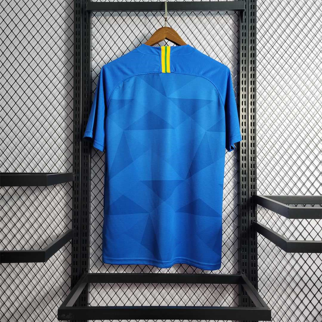 2018 Retro Brazil Football Jersey Away