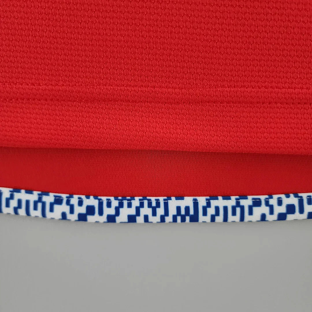 2022 Chile National Team Home Soccer Jersey