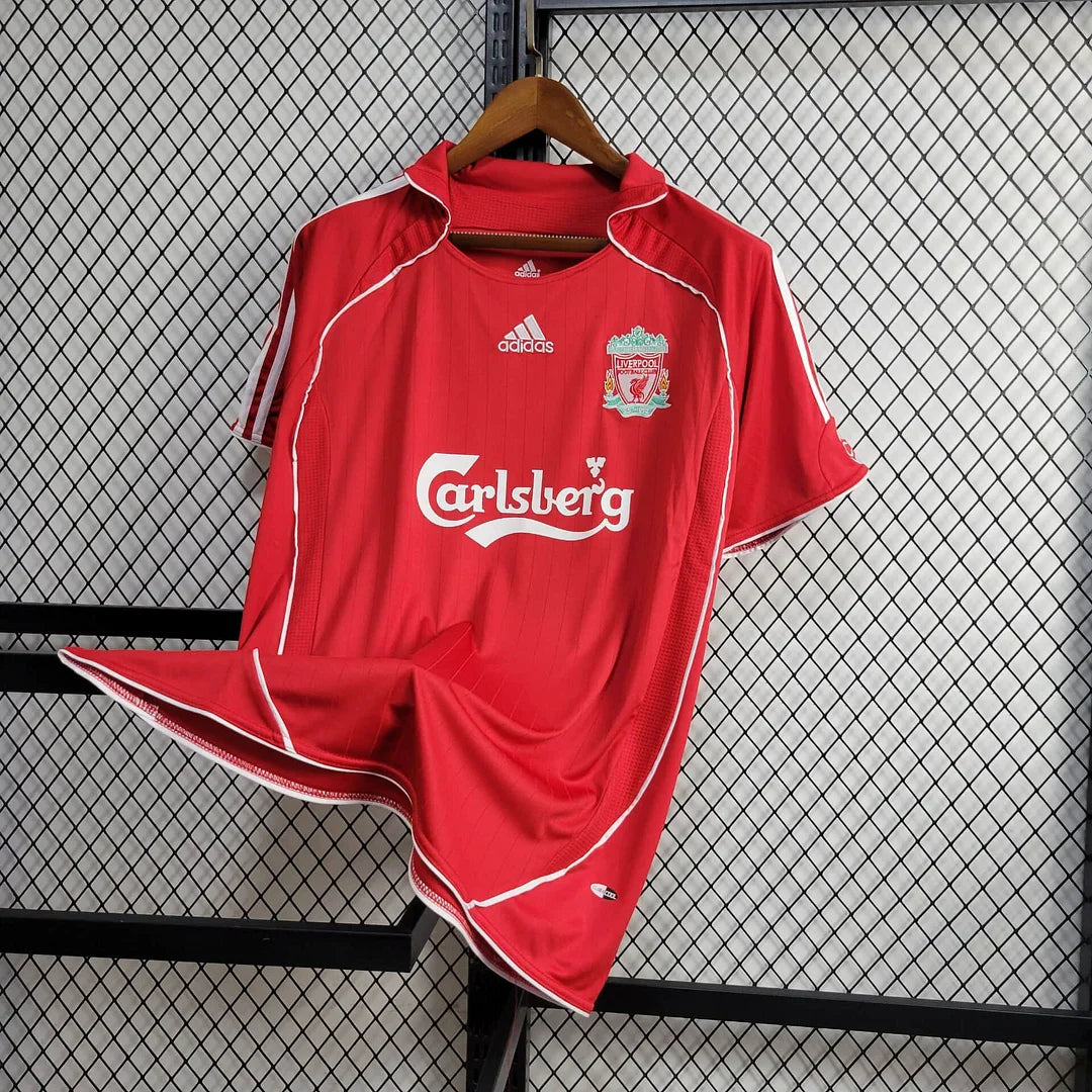 2006/2007 Retro Liverpool Football Shirt Home