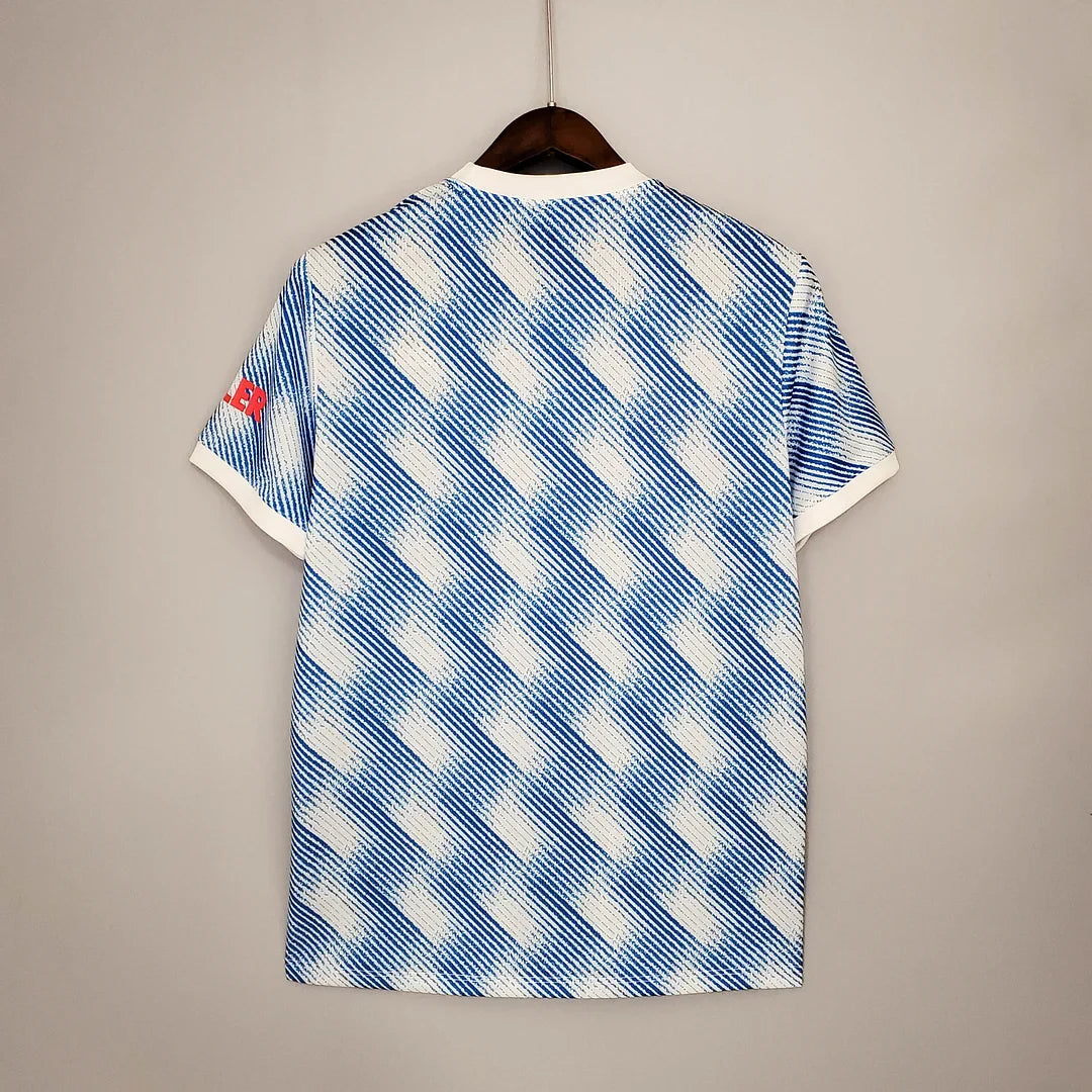 Manchester United Football Shirt Away 2021/2022 Retro
