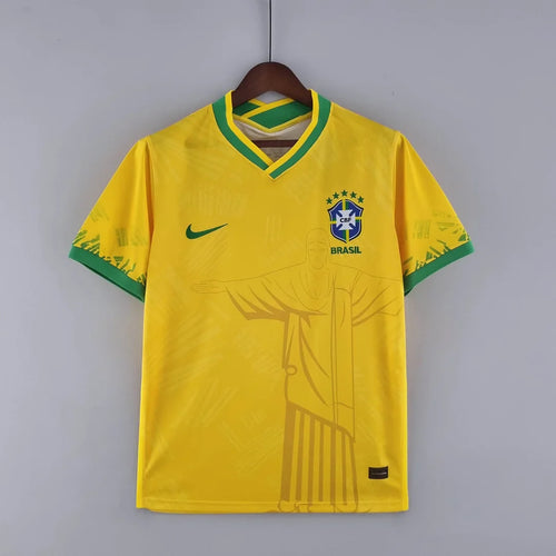 2022 Brazil Classic Soccer Jersey Yellow