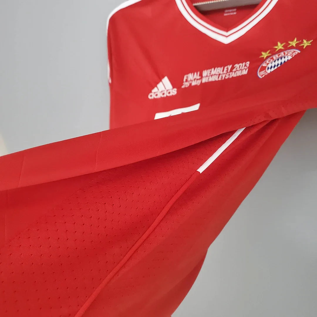 2013/2014 Retro Bayern Munich Home Champions League Edition Football Jersey