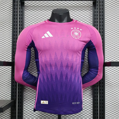 2024 Long Sleeve Player Version Germany Away Football Shirt