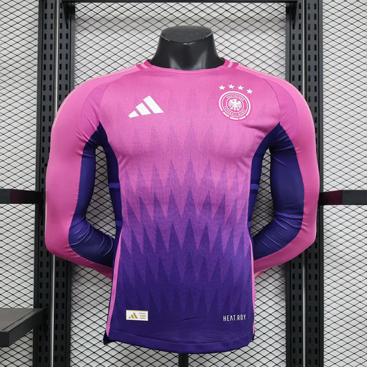 2024 Long Sleeve Player Version Germany Away Football Shirt