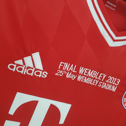 2013/2014 Retro Bayern Munich Home Champions League Edition Football Jersey