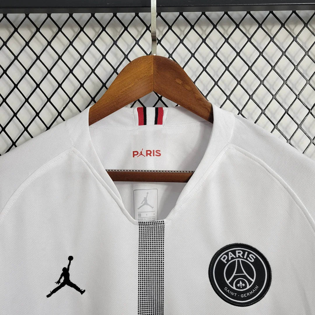 2018/2019 Retro Long Sleeve PSG Paris Saint-Germain Away Football Shirt