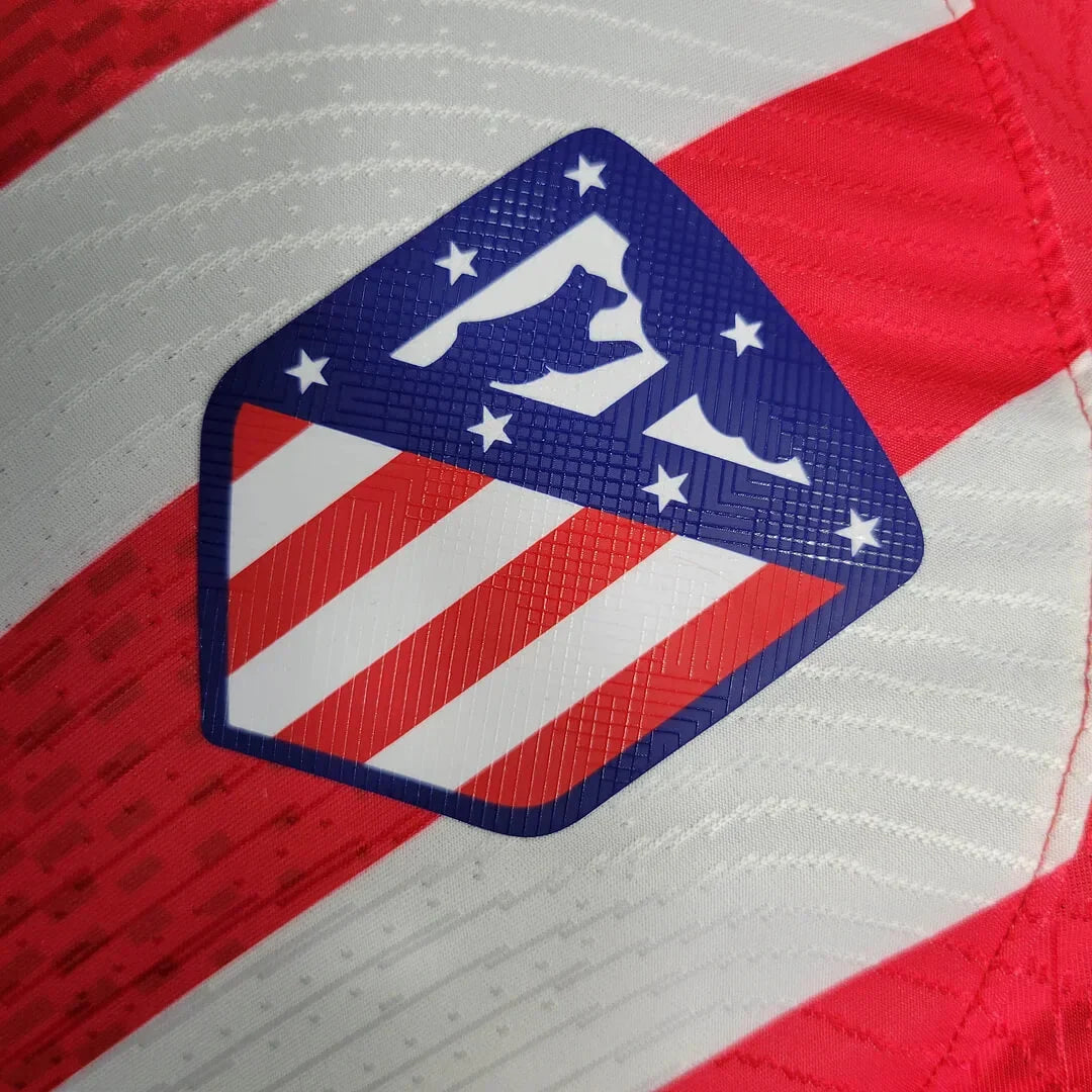 2023/2024 Atletico Madrid Home Soccer JerseyPlayer Version