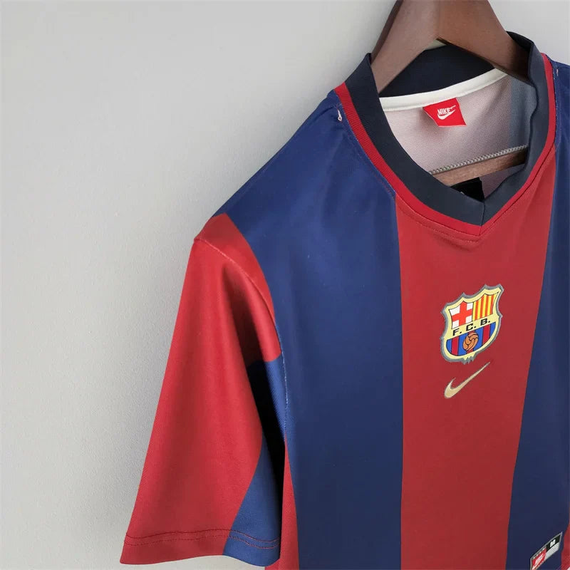1998/1999 Retro Barcelona Football Shirt Home