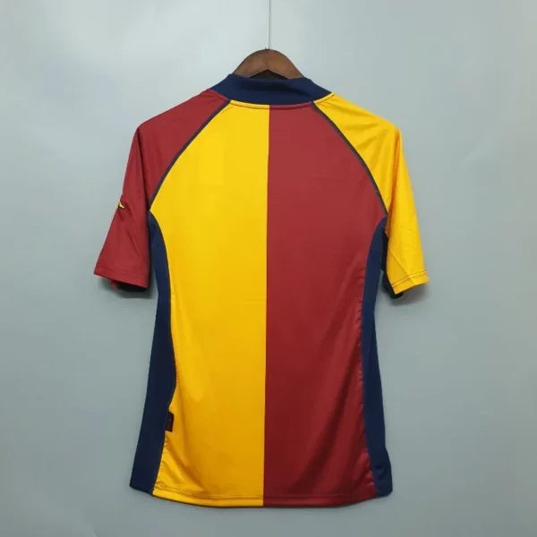 2001/2002 Retro Roma Home Soccer Jersey