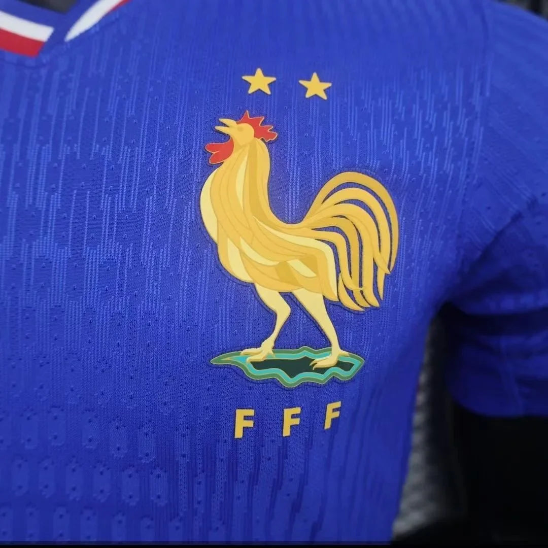 2024 France Home Football ShirtPlayer Version
